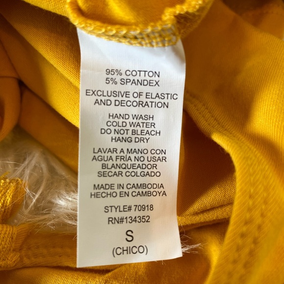 Ambiance Women’s Striped Sleeve Bodysuit in S/M/L - Picture 4 of 4